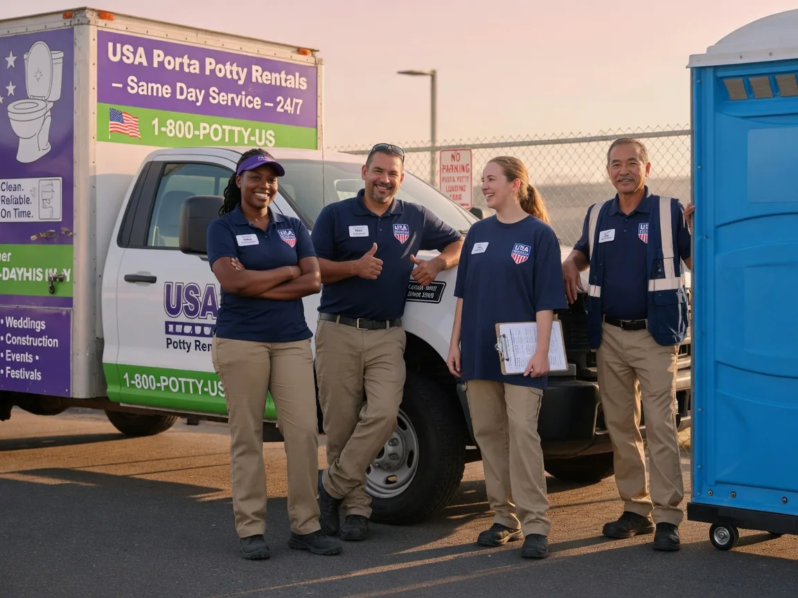 Porta Potty Rental company in Hilmar, CA
